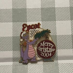 Disney Epcot Figment Merry Christmas 2004 Pin